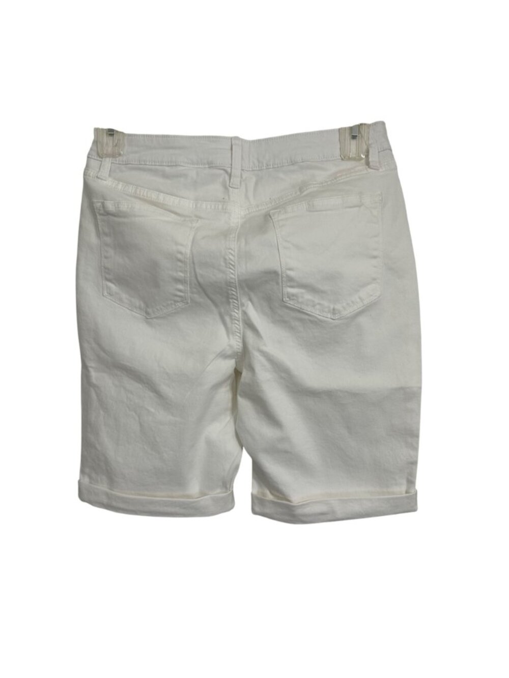 NWT Sonoma Womens Bermuda Denim Shorts Size 12 Jorts Cotton Coastal Vacation - Picture 3 of 10